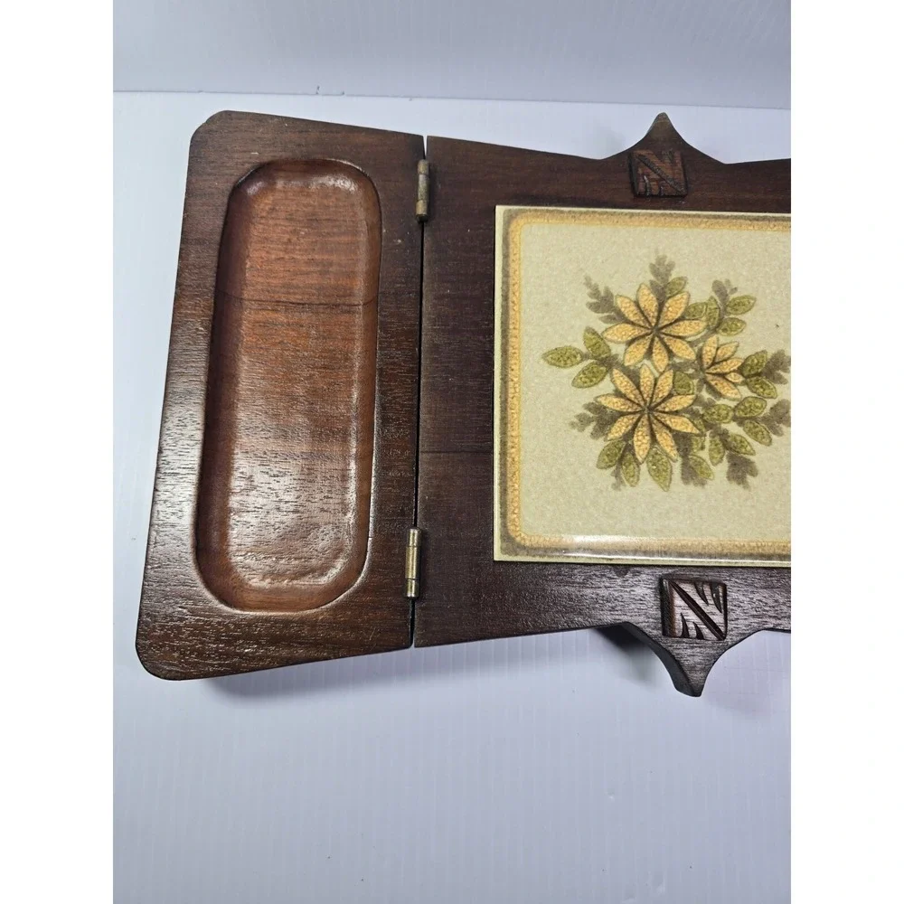VERY‎ UNIQUE Vintage Cheese Board Polynesian, garden party, home entertainment
